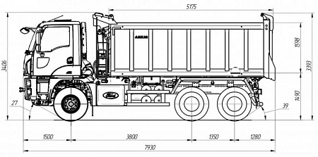 Продажа самосвала AMKAR-65893-03 в г. Бердск